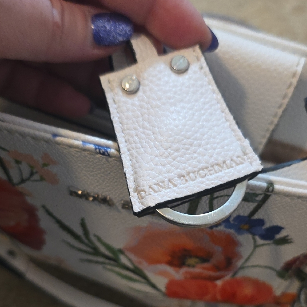 Floral Canvas Shoulder Bag - Picture 7 of 10